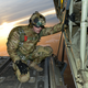 Illustration for article titled This Special Operations Soldier Takes A Big Leap In Style